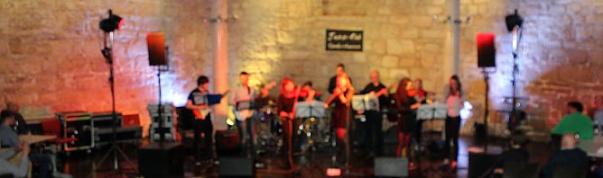 Junge Musiker beim Jazz (Foto: Karl-Heinz Herrmann)