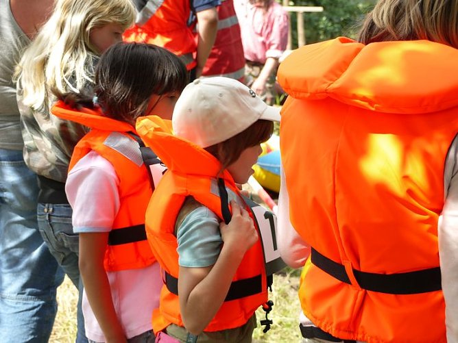 Wassergaudi an der Zorge (Foto: nnz)