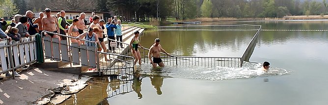 Wasser wärmer als gedacht (Foto: Karl-Heinz Herrmann) Wasser wärmer als gedacht (Foto: Karl-Heinz Herrmann)