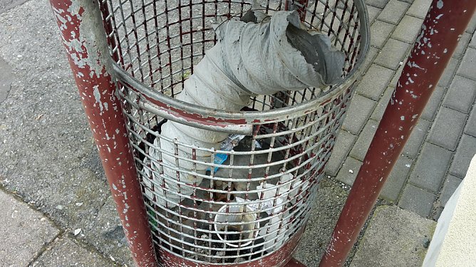 Probleme mit der Sauberkeit (Foto: Karl-Heinz Herrmann)