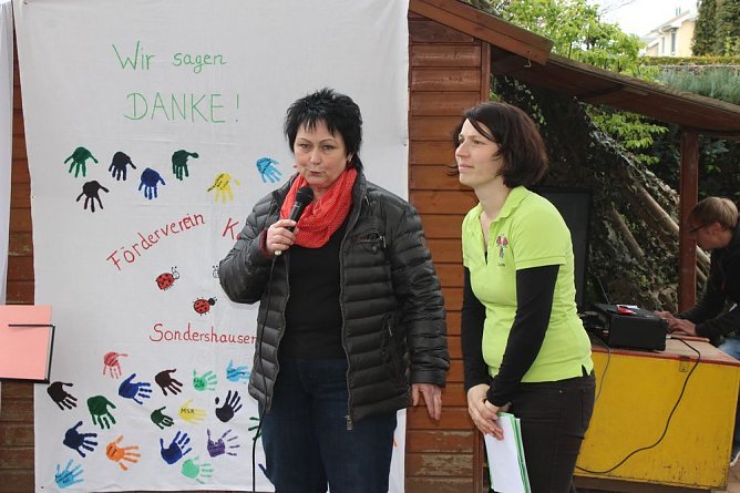 Einweihungsfeier im "K&auml;ferland" (Foto: Karl-Heinz Herrmann)