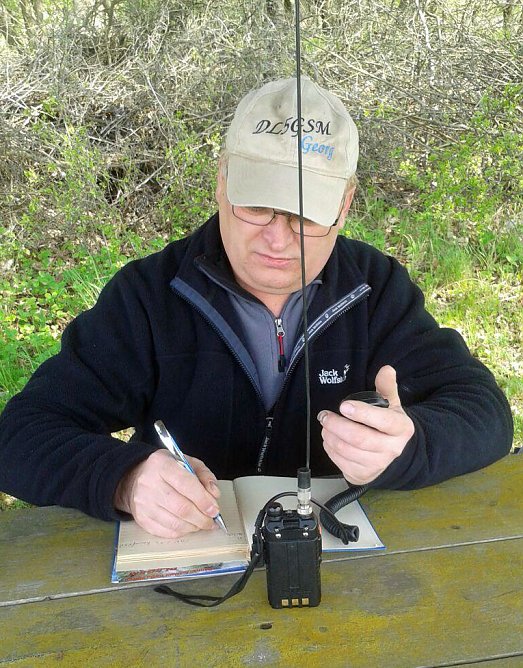 "Burgentag" der Funkamateure (Foto: S, Heise)