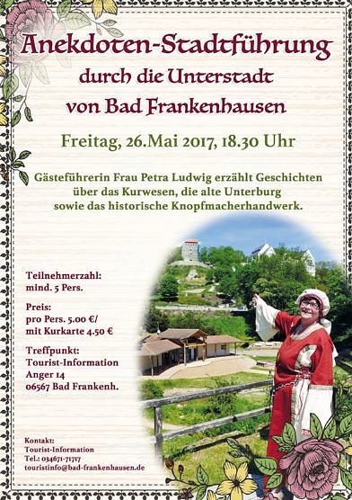 Anekdotenf&uuml;hrung (Foto: Stadtmarketing Bad Frankenhausen)