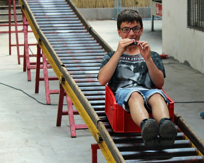 Kindertagsfeier im Just (Foto: Karl-Heinz Herrmann)