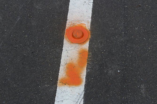 Die Probleme mit der Sicherheit am Radweg (Foto: Karl-Heinz Herrmann)