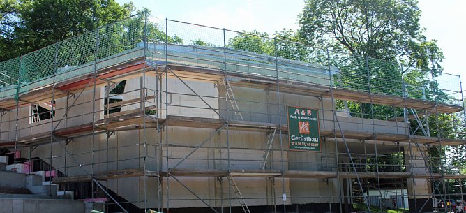 Richtfest am Geo-Informationszentrum (Foto: Karl-Heinz Herrmann)