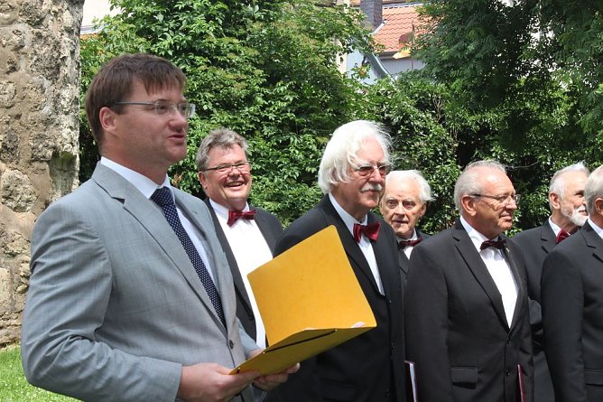 Gedenkstein in Sondershausen enth&uuml;llt (Foto: Karl-Heinz Herrmann)