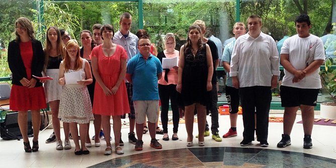 Unter dem Motto... (Foto: Förderzentrum) Unter dem Motto... (Foto: Förderzentrum)