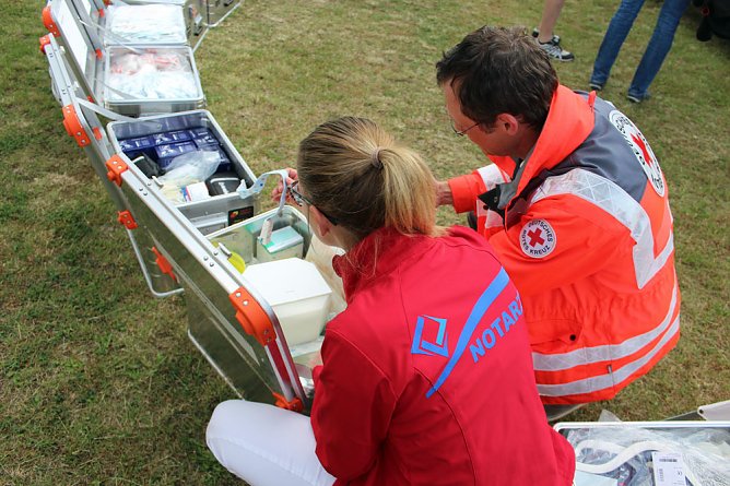 Erste gemeinsame Ausbildung (Foto: Karl-Heinz Herrmann)