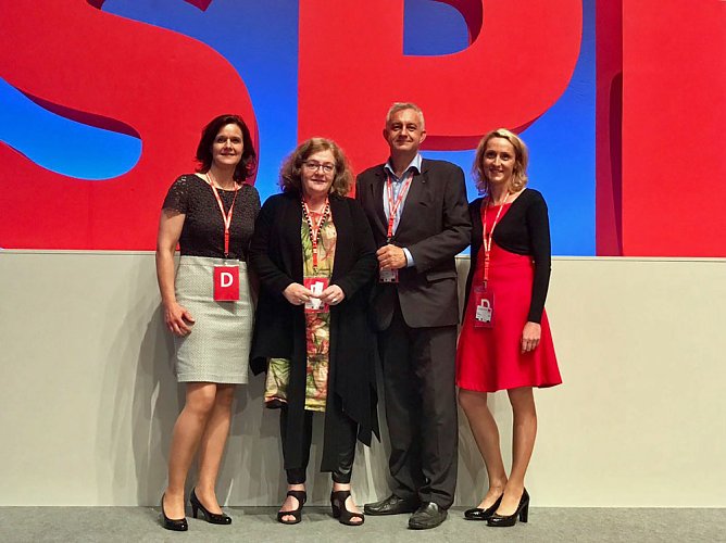 Kyffh&auml;user-SPD mit vier Delegierten in Dortmund dabei (Foto: SPD Kyffh&auml;userkreis)