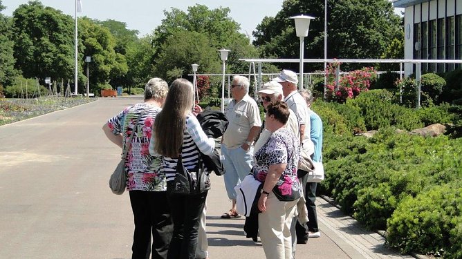 Ausflug des Blinden- und Sehbehindertenverbands zur ega (Foto: W. Rasch) Ausflug des Blinden- und Sehbehindertenverbands zur ega (Foto: W. Rasch)