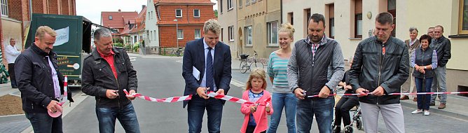 Jahnstraße wieder frei (Foto: Karl-Heinz Herrmann) Jahnstraße wieder frei (Foto: Karl-Heinz Herrmann)