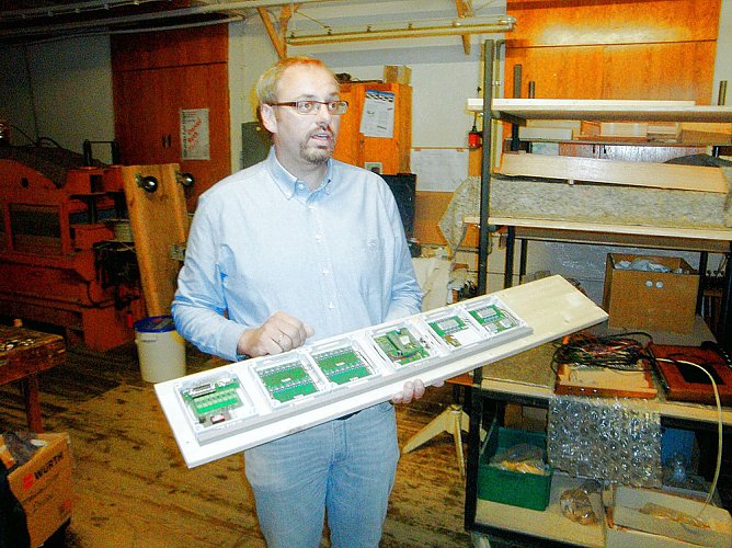 Besuch bei der Eule (Foto: Peter Zimmer)