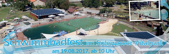 Schwimmbadfest mit karibischen Flair (Foto: Stadtmarketing Bad Frankenhausen)