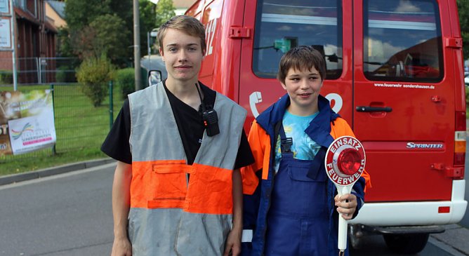 "Wir engagieren uns vor Ort! (Foto: Karl-Heinz Herrmann)