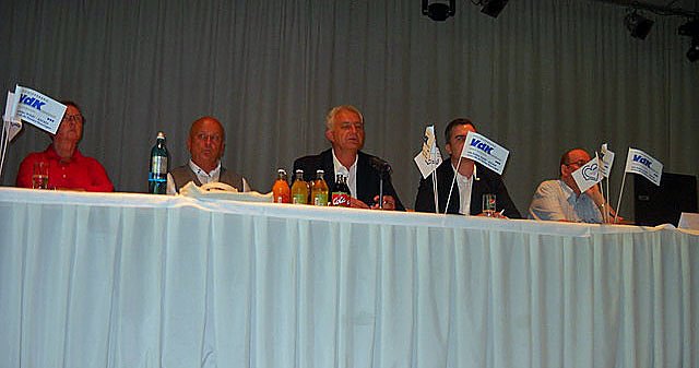 Podiumsgespr&auml;ch mit Direktkandidaten der SPD,CDU, FDP und Linken (Foto: VdK Nordth&uuml;ringen)