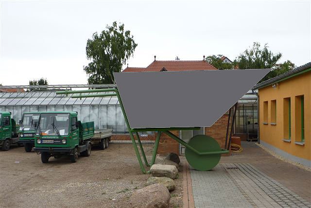 Größte Schubkarre der Welt (Foto: Steffen Bätzoldt) Größte Schubkarre der Welt (Foto: Steffen Bätzoldt)