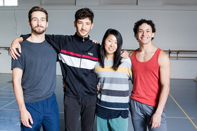 Die Neuen im Ballett (Foto: Theater Nordhausen)