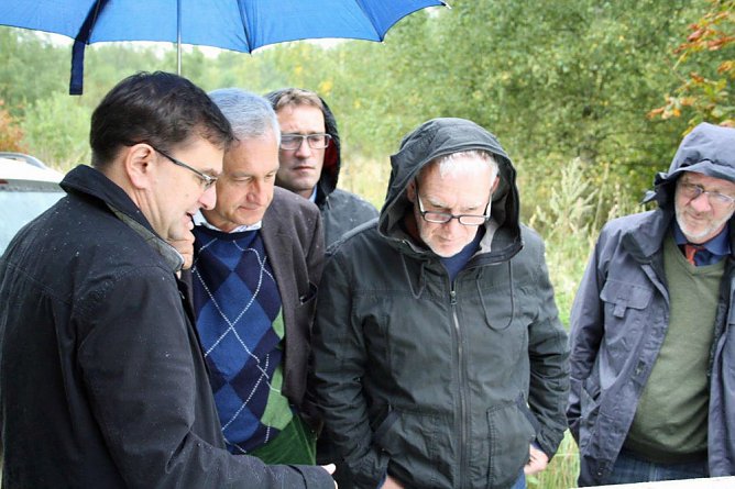 Staatssekret&auml;r besuchte das Naturschutzgro&szlig;projekt Hohe Schrecke (Foto: Matthias Golle)