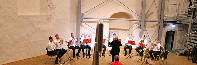 Posaunenchor Sondershausen mal anders (Foto: Karl-Heinz Herrmann)
