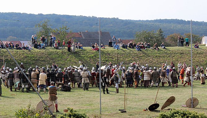 Wasserburg  Heldrungen ein Besuchermagnet (Foto: Karl-Heinz Herrmann)