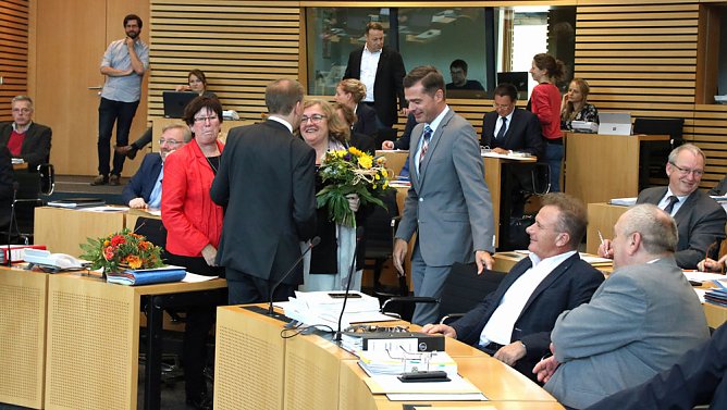 Neue Vizepr&auml;sidentin gew&auml;hlt (Foto: Th&uuml;ringer Landtag)