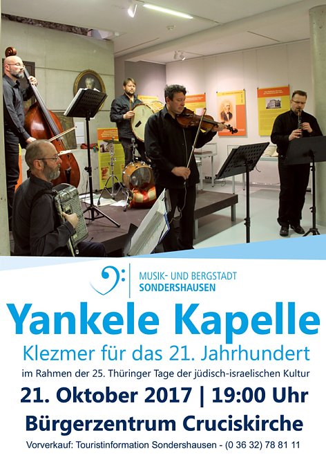 Klezmer erklingt in Sondershausen (Foto: Stadt Sondershausen)