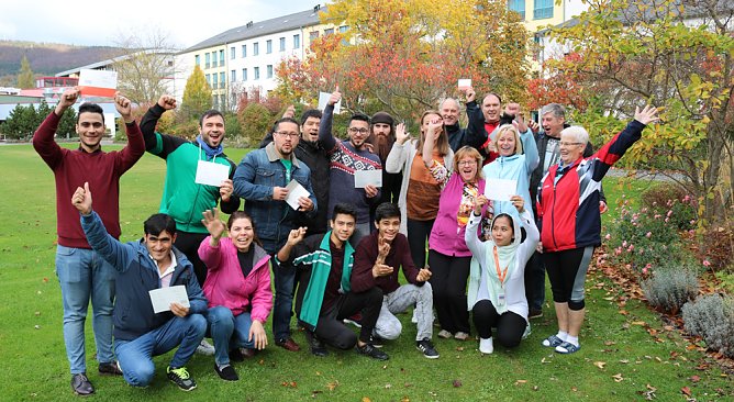 Sport: Grundlagenlehrgang f&uuml;r Gefl&uuml;chtete und Migranten (Foto: Landessportbund)