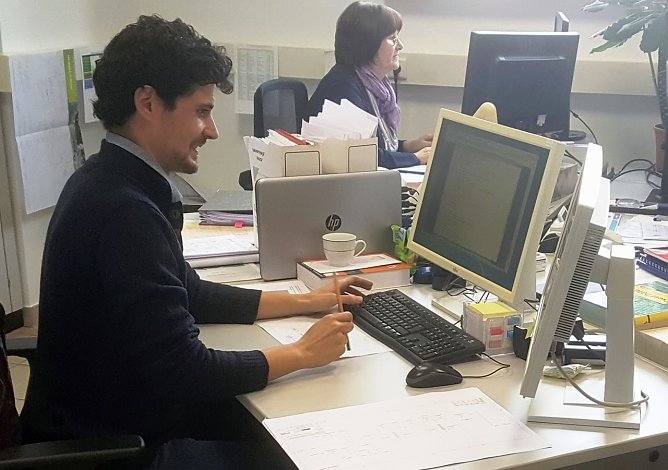 Von Spanien nach Sondershausen zum Praktikum (Foto: privat)