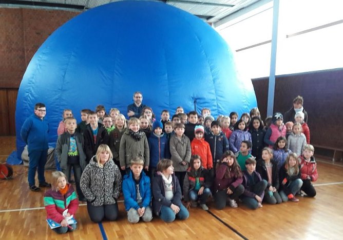 Sterne und Kinderaugen zum Leuchten gebracht (Foto: privat)