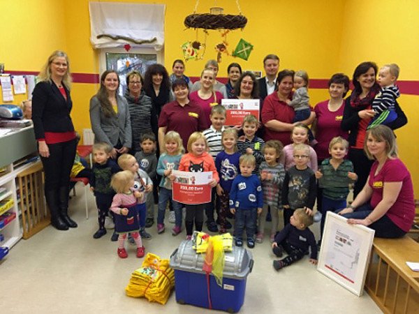 Viel Bewegung in der Rappelkiste (Foto: Anica Backhaus) Viel Bewegung in der Rappelkiste (Foto: Anica Backhaus)