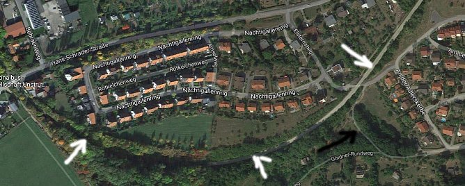 Umwidmung ehemaliger Bahntrasse (Foto: Karl-Heinz Herrmann) Umwidmung ehemaliger Bahntrasse (Foto: Karl-Heinz Herrmann)