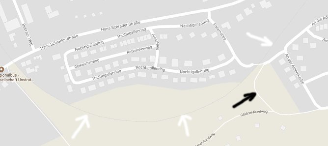 Umwidmung ehemaliger Bahntrasse (Foto: Karl-Heinz Herrmann) Umwidmung ehemaliger Bahntrasse (Foto: Karl-Heinz Herrmann)