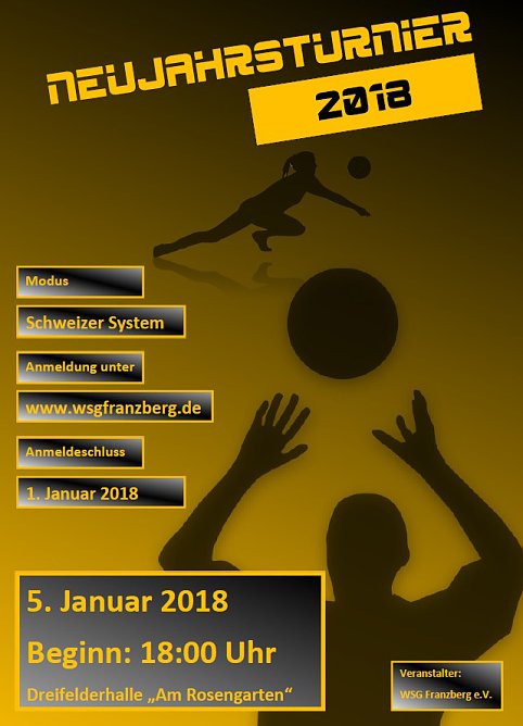 Neujahrsturnier im Volleyball (Foto: privat)