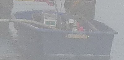 Elektrofischer auf der Wipper (Foto: Karl-Heinz Herrmann)