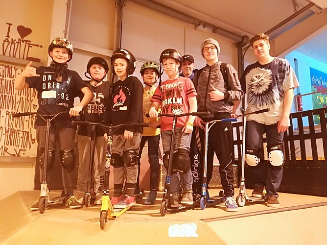 Rekordverd&auml;chtiges Jahr 2017 in der  SKATE ARENA (Foto: Team Skate Arena)