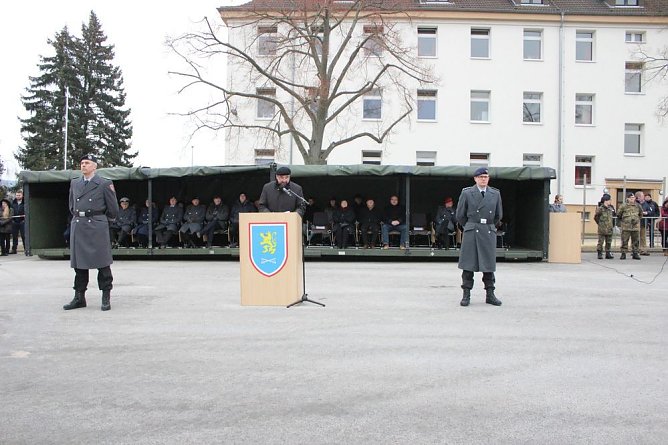 Vereidigung in Sondershausen (Foto: Karl-Heinz Herrmann) Vereidigung in Sondershausen (Foto: Karl-Heinz Herrmann)