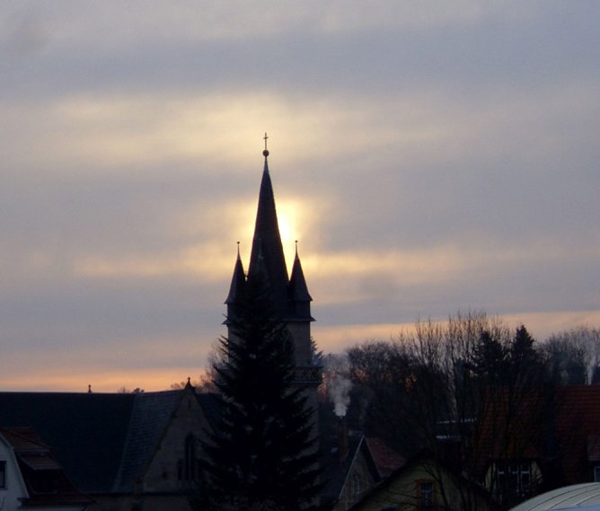 Der besondere Sonnenaufgang (Foto: Thomas Leipold) Der besondere Sonnenaufgang (Foto: Thomas Leipold)