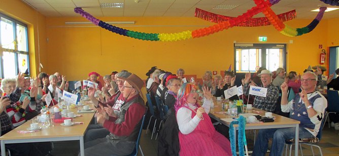 Nach dem Fasching ist vor dem Fasching... (Foto: VdK Artern) Nach dem Fasching ist vor dem Fasching... (Foto: VdK Artern)
