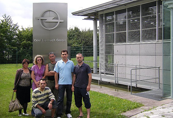 Zu Besuch bei Opel Eisenach (Foto: Kreisjugendring)