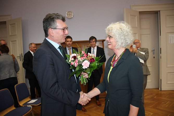 Amtseinf&uuml;hrung der Direktorin des Amtsgerichts Sondershausen (Foto: Karl-Heinz Herrmann)