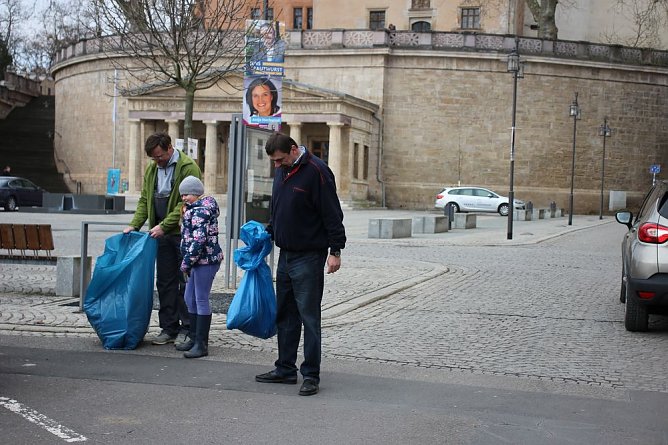 Sondershausen wird sauberer (Foto: Karl-Heinz Herrmann)