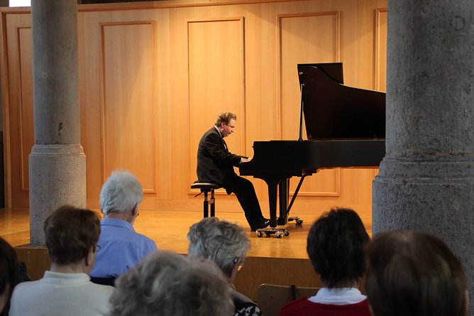 Klaviermusik erklingt im Marstall (Foto: Th&uuml;ringer Landesmusikakademie)