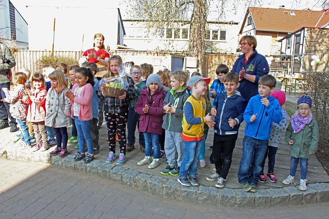 Hurra, wir spielen in der sanierten Kita (Foto: Karl-Heinz Herrmann)