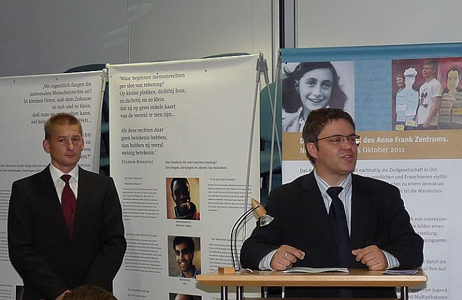 Ausstellungser&ouml;ffnung Anne Frank Sondershausen (Foto: Karl-Heinz Herrmann)