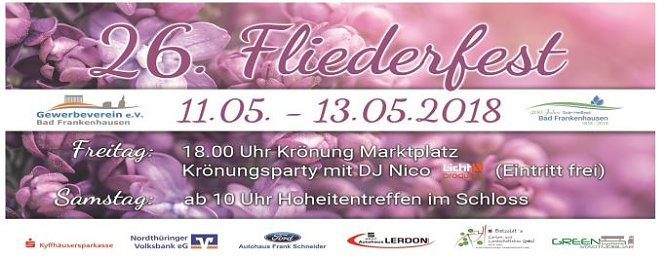 Programm Fliederfest (Foto: Stadtmarketing Bad Frankenhausen)