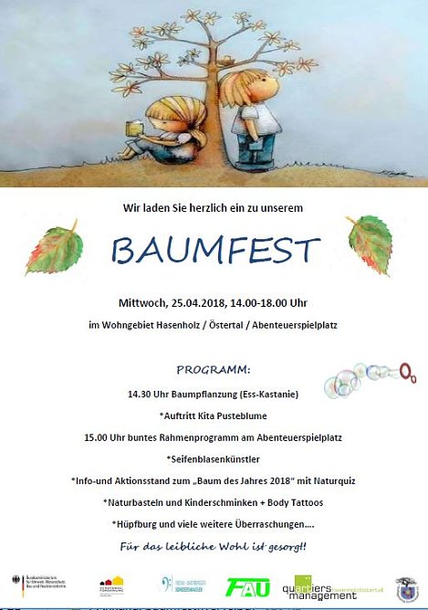 Baumfest im Östertal (Foto: Stadtjugendring Sondershausen) Baumfest im Östertal (Foto: Stadtjugendring Sondershausen)