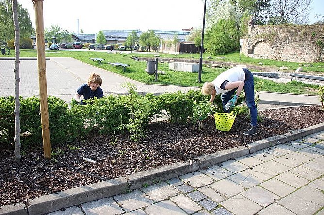 Rekordbeteiligung zum Fr&uuml;hjahrsputz 2018 (Foto: Peter M&ouml;bius)