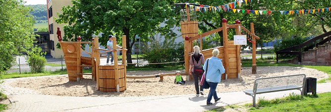 Ein Piratenschiff f&uuml;rs Wipperg&auml;rtchen und mehr (Foto: Karl-Heinz Herrmann)