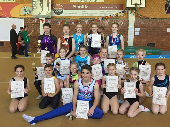 Frisch gebackene Gaumeister (Foto: SV Gl&uuml;ckauf Sondershausen)